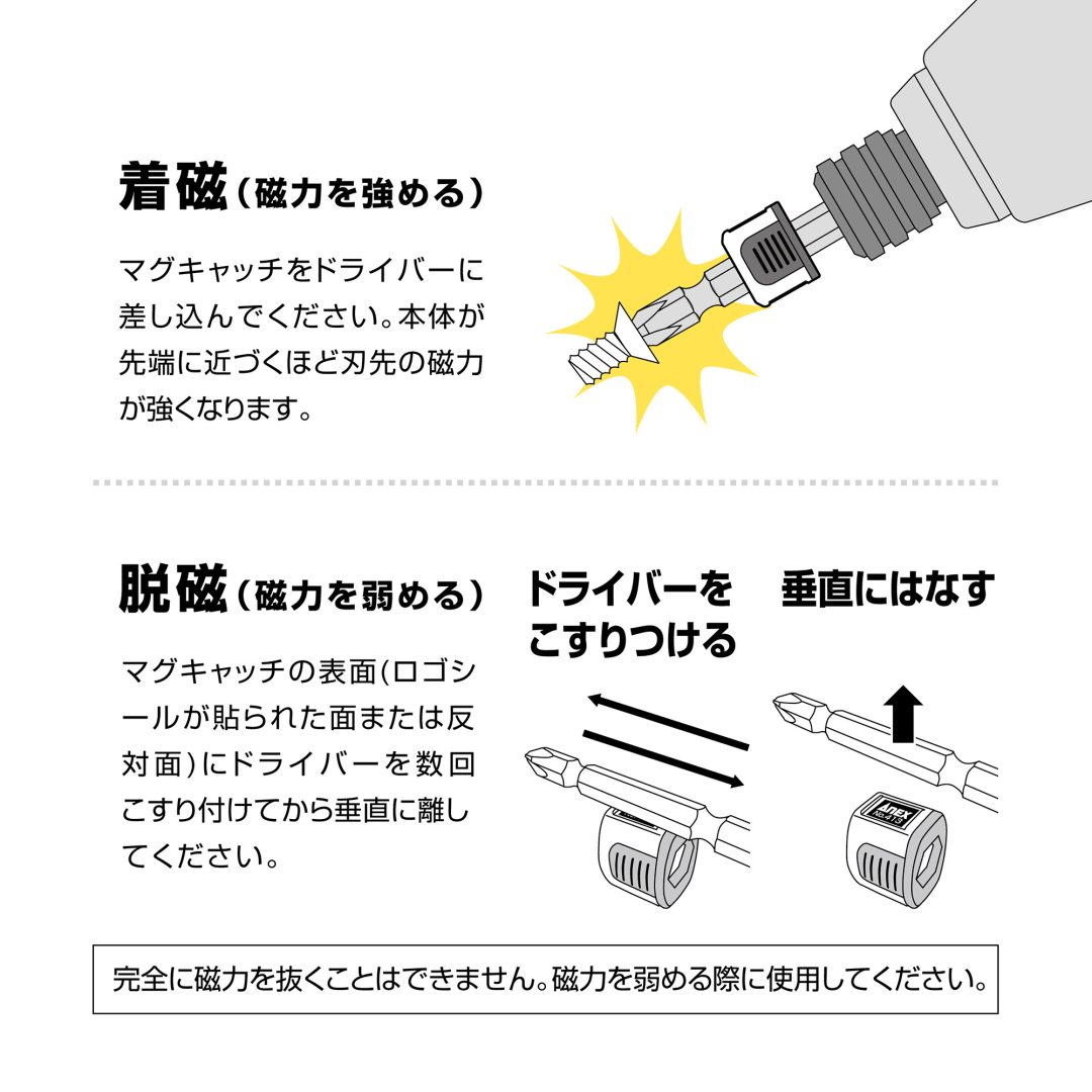 マグキャッチNANO（赤色、黄色） 2ヶ入 | ANEXブランドの