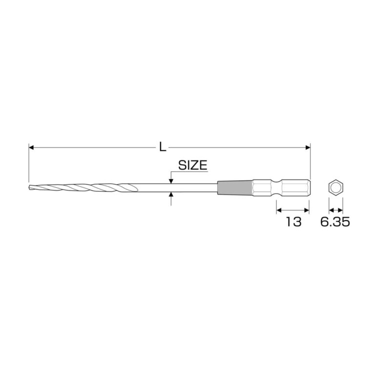 カラーハイス下穴錐 3本組 3mm | ANEXブランドのドライバー・工具